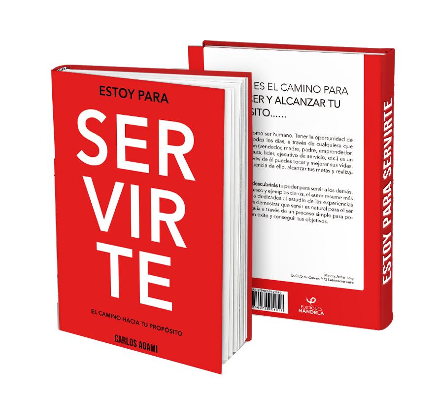Portada del libro Estoy para Servirte de Carlos Agami